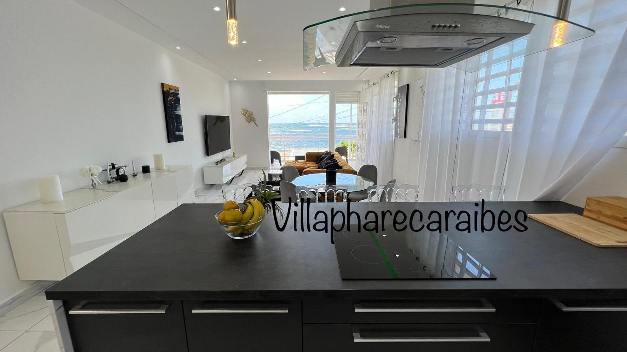Villa Phare Caraibes Guadeloupe - Rooftop Jacuzzi & Ocean View 勒穆莱 外观 照片