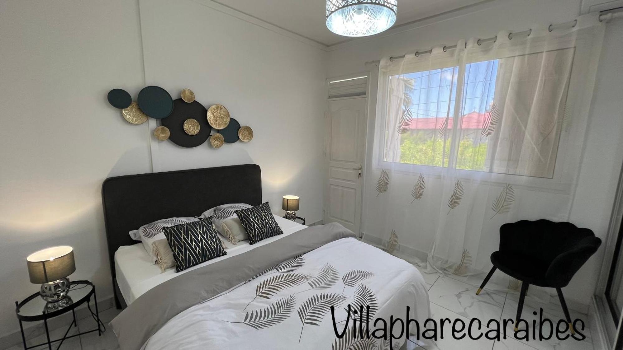 Villa Phare Caraibes Guadeloupe - Rooftop Jacuzzi & Ocean View 勒穆莱 外观 照片